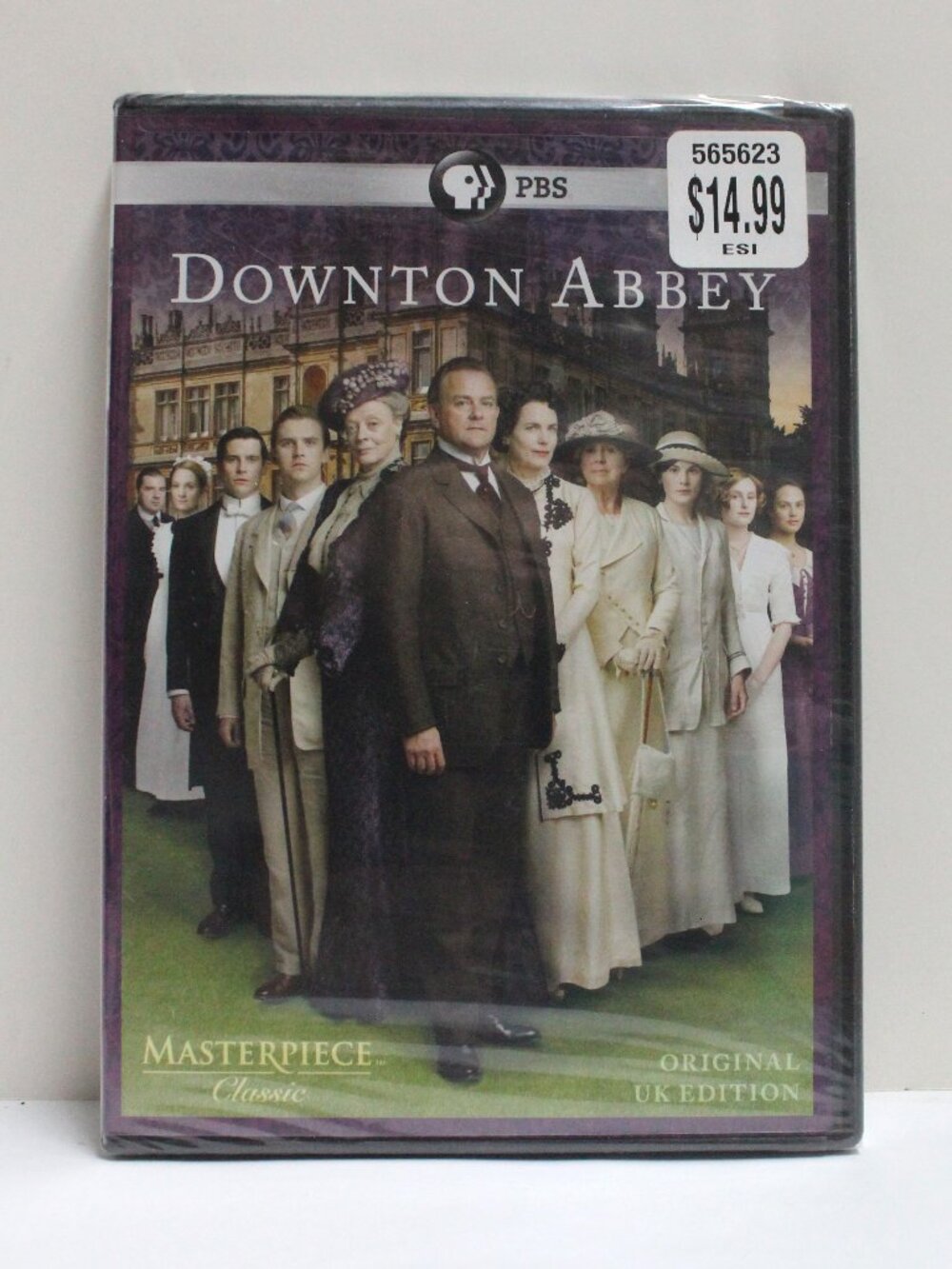 Downton Abbey Season 1 Original UK Edition DVD In Sealed Package